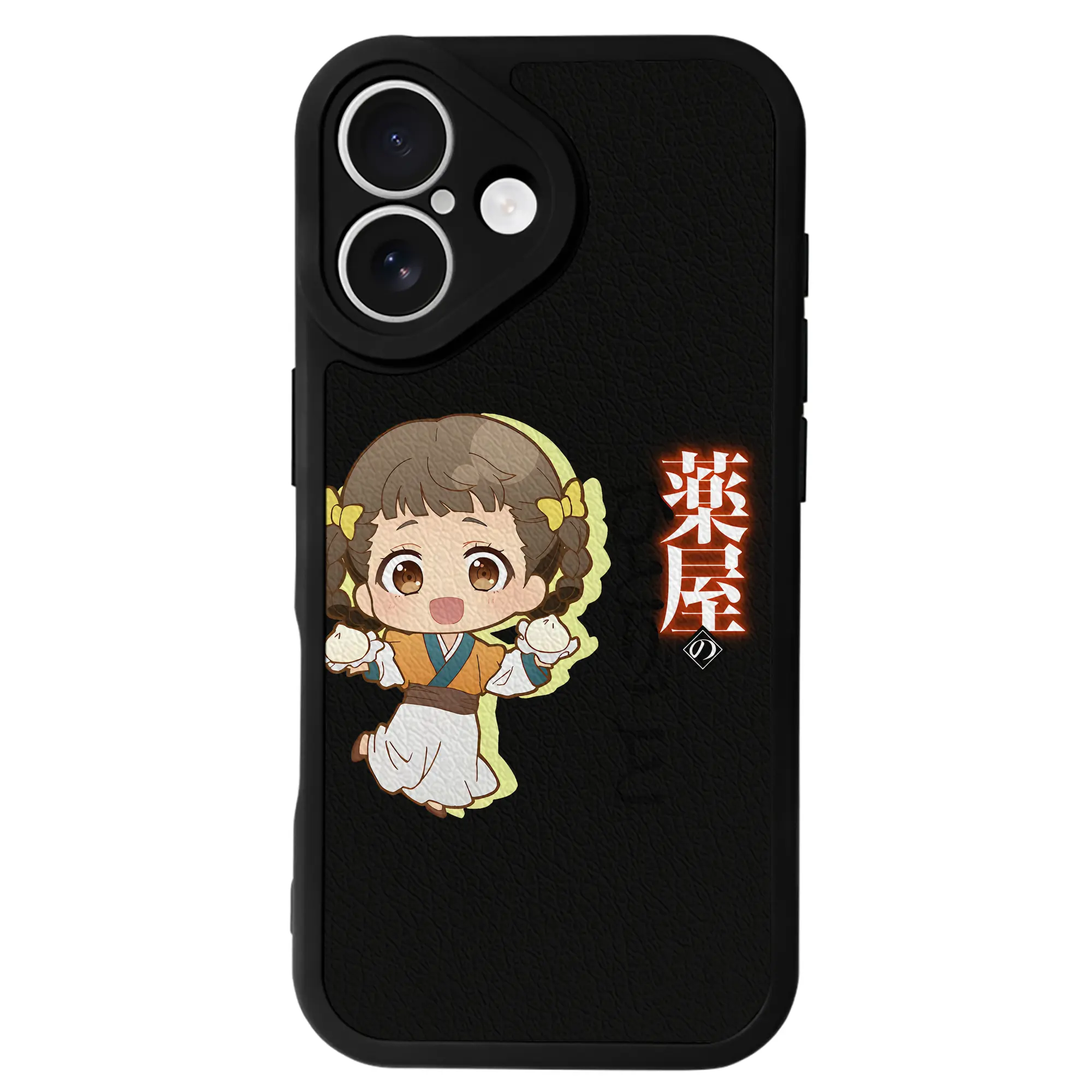 薬屋のひとりごと グッズ,子翠 小蘭 - IPhone 16シリーズ対応 ・ シリコンスマホケース ・ レザー調 ・ 高精度フィット ・ 耐衝撃 ・ ワイヤレス充電対応 ・ 精密カット